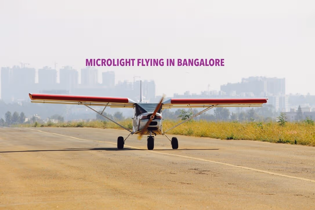 Jakkur Aerodrome Microlight Flying