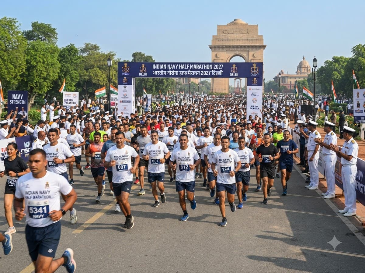 Indian Navy Half Marathon