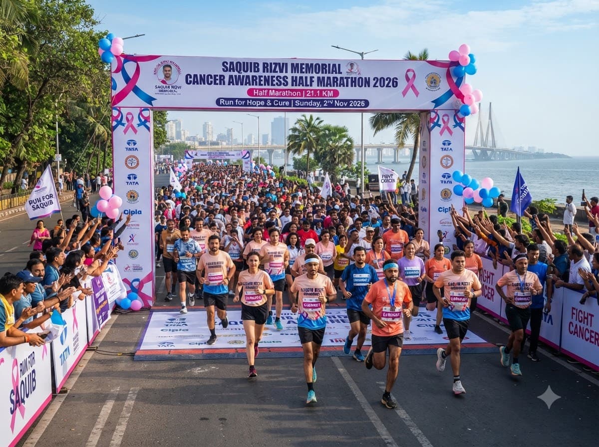 Saquib Rizvi Memorial Cancer Awareness Half Marathon