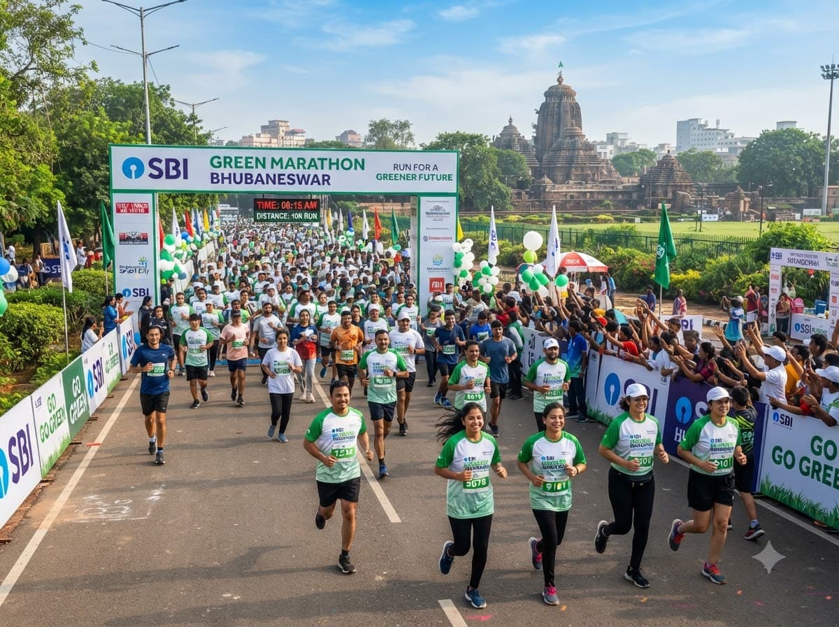 SBI Green Marathon Bhubaneswar